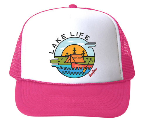 Lake Hat, Lake Life, Lake Cap, Summer Hat, Lake Lover, Snapback