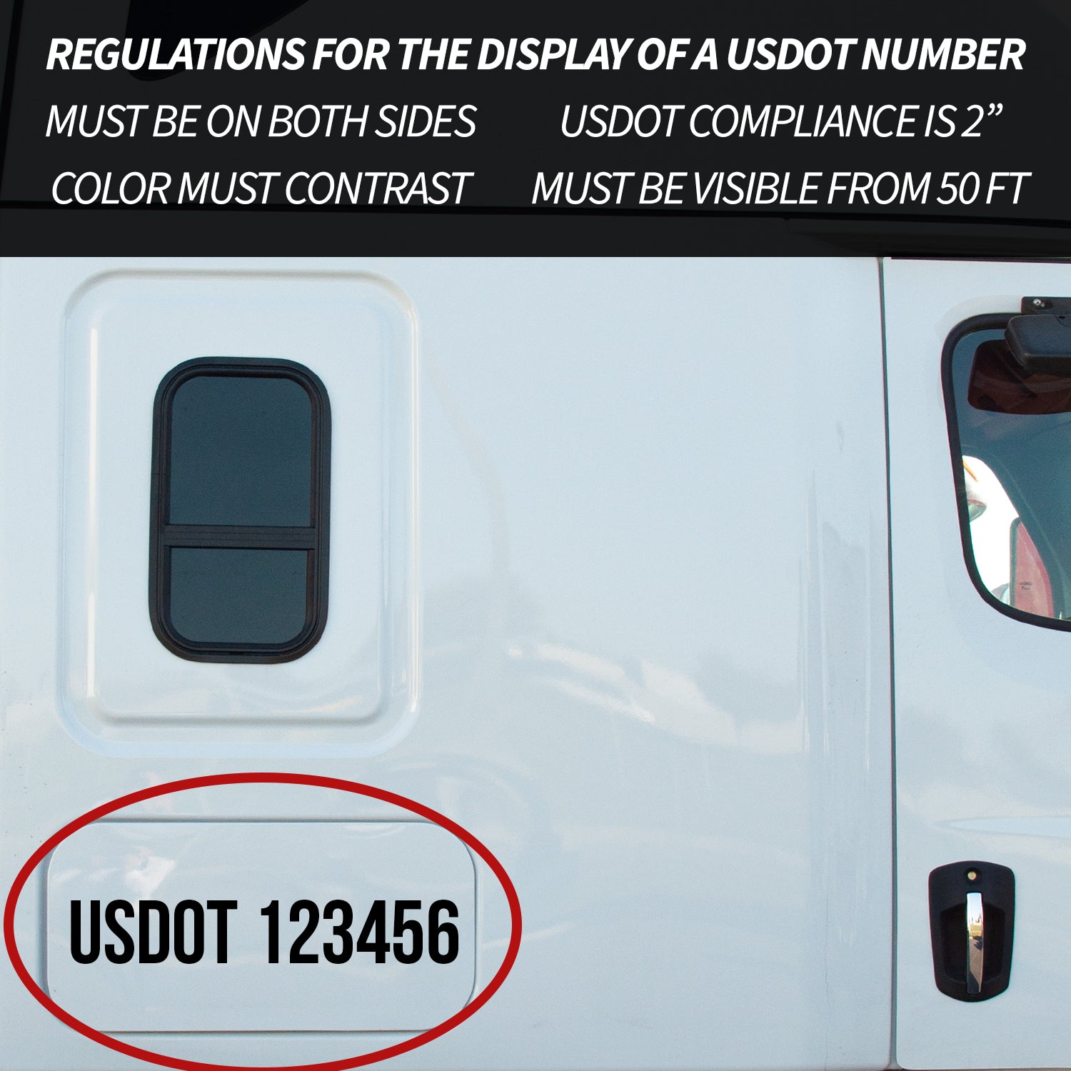 regulations-for-displaying-a-us-dot-number-size-and-location-require-usdot-number-stickers