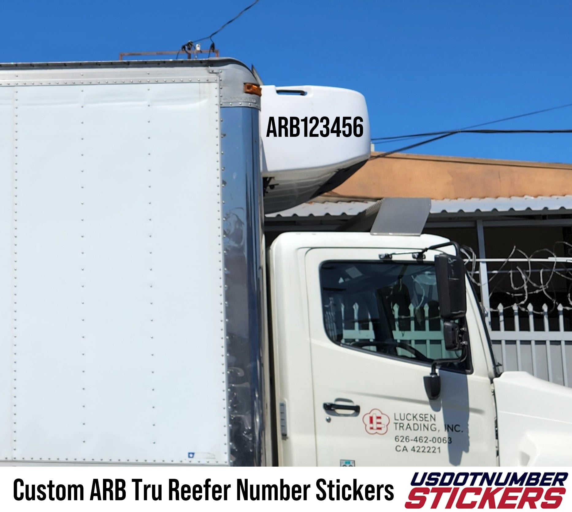 arb number on reefer decal