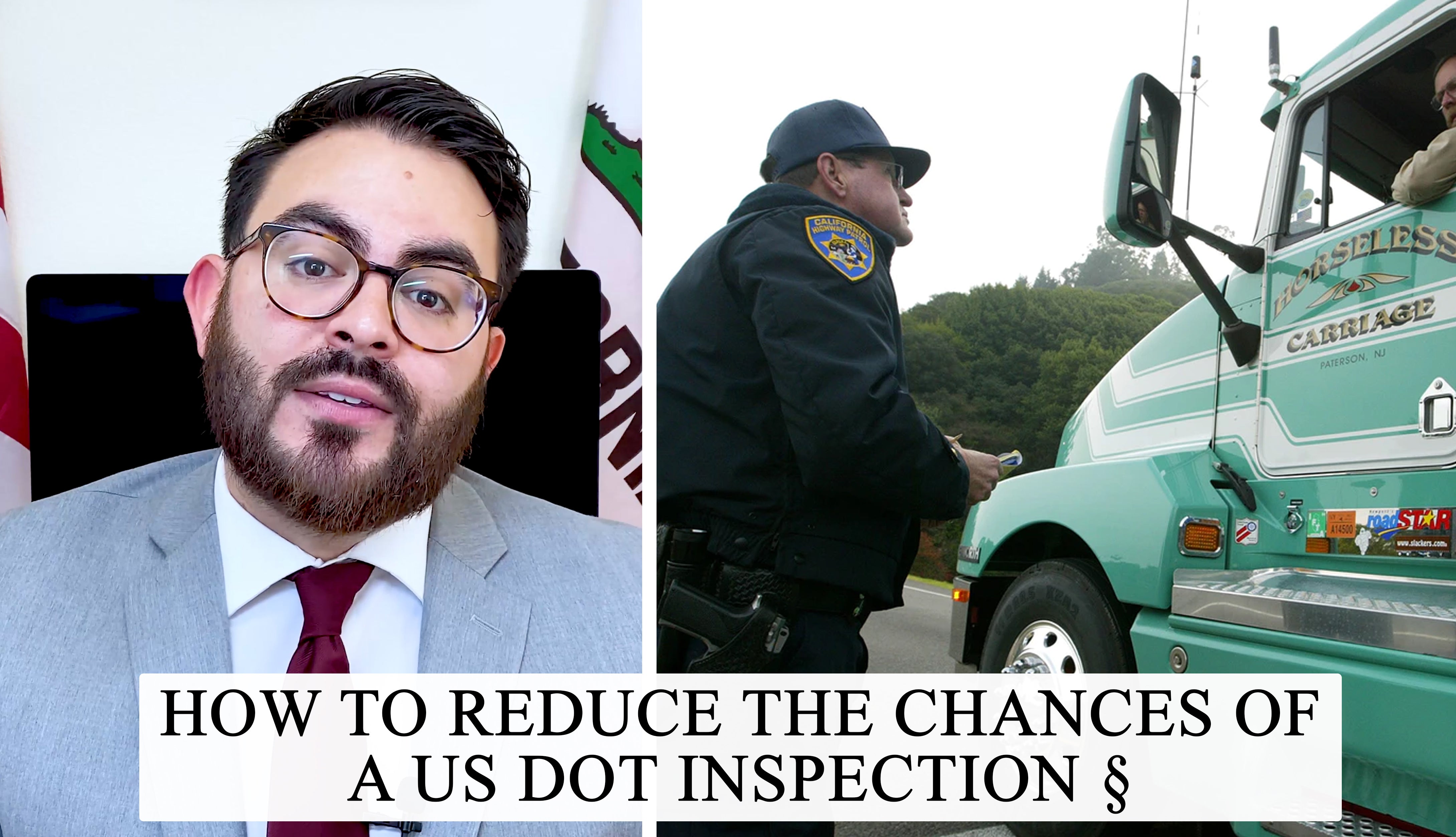 how to reduce the chances of a usdot inspection 