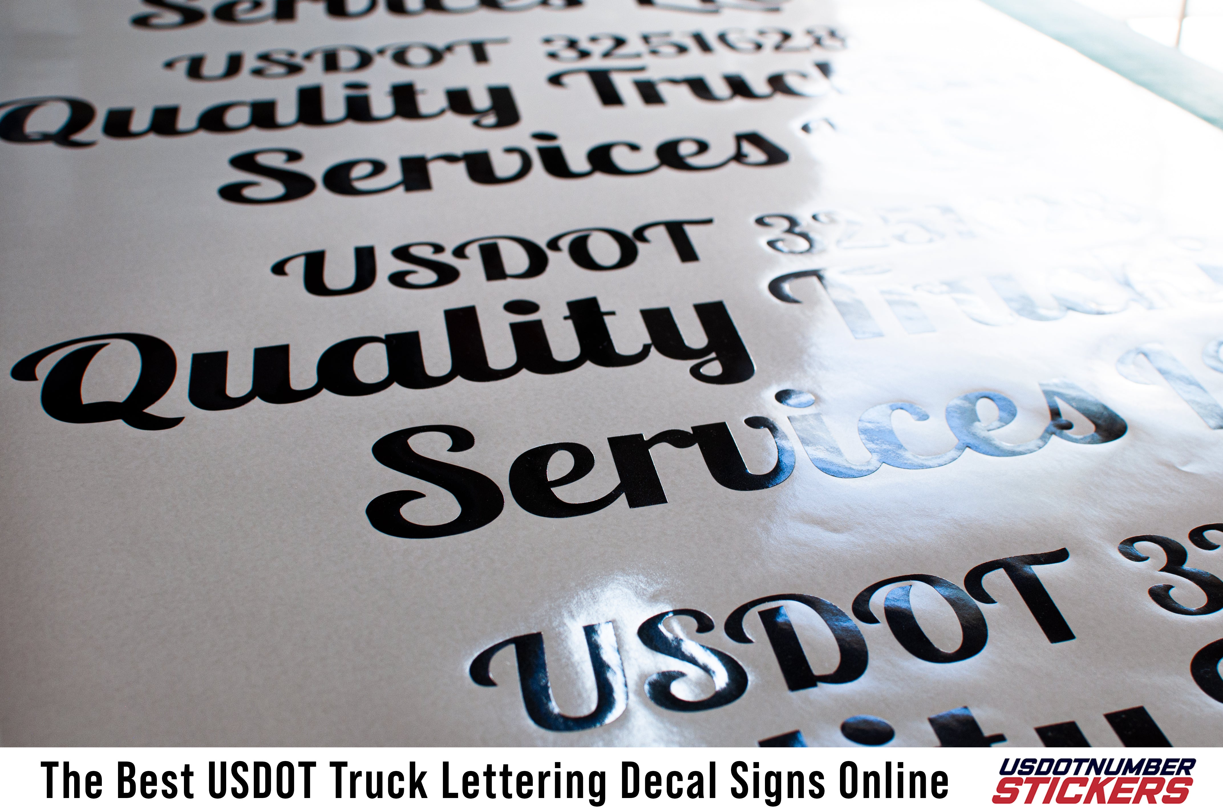 usdot truck signs