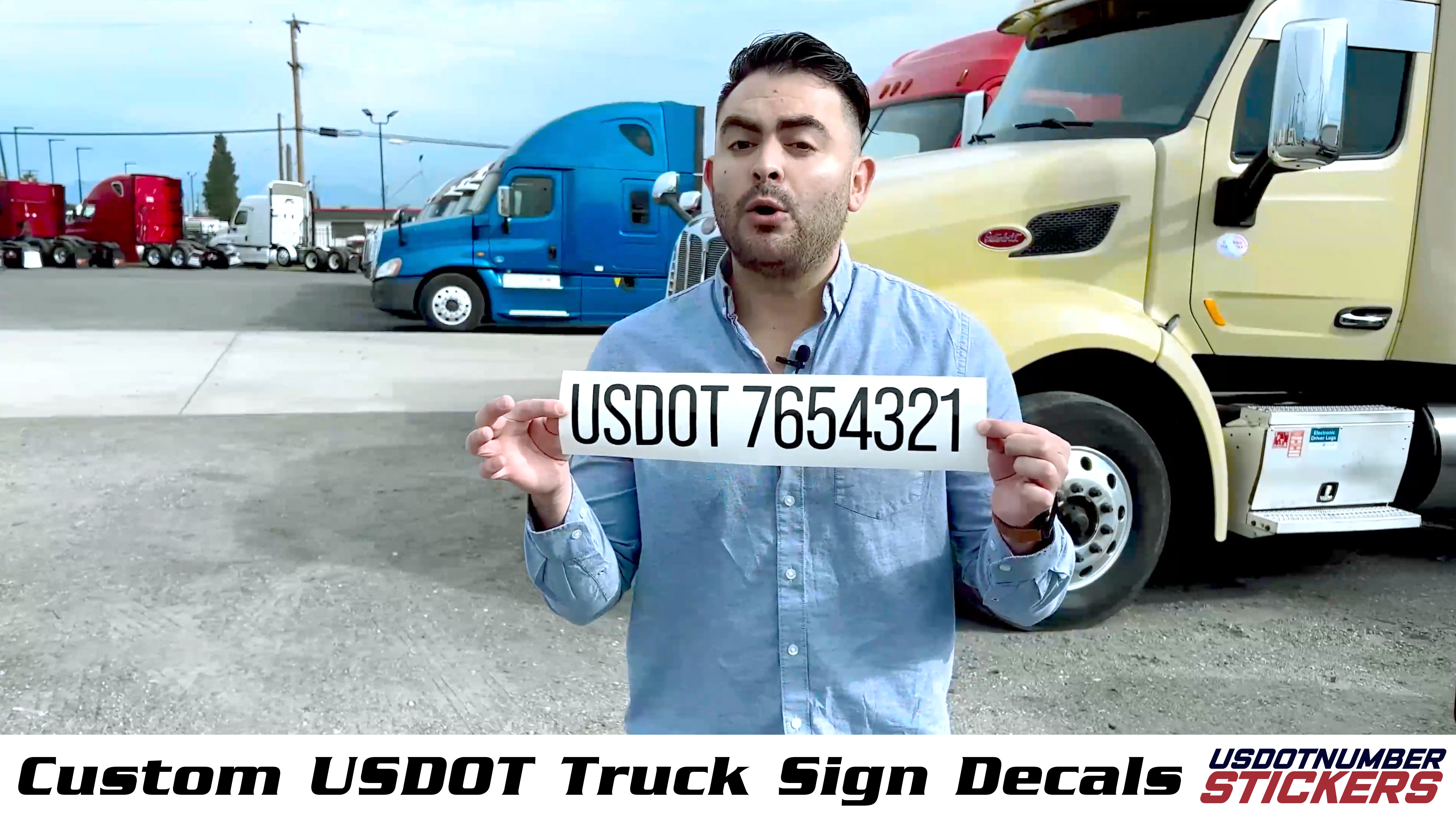 usdot number decal sticker regulations 