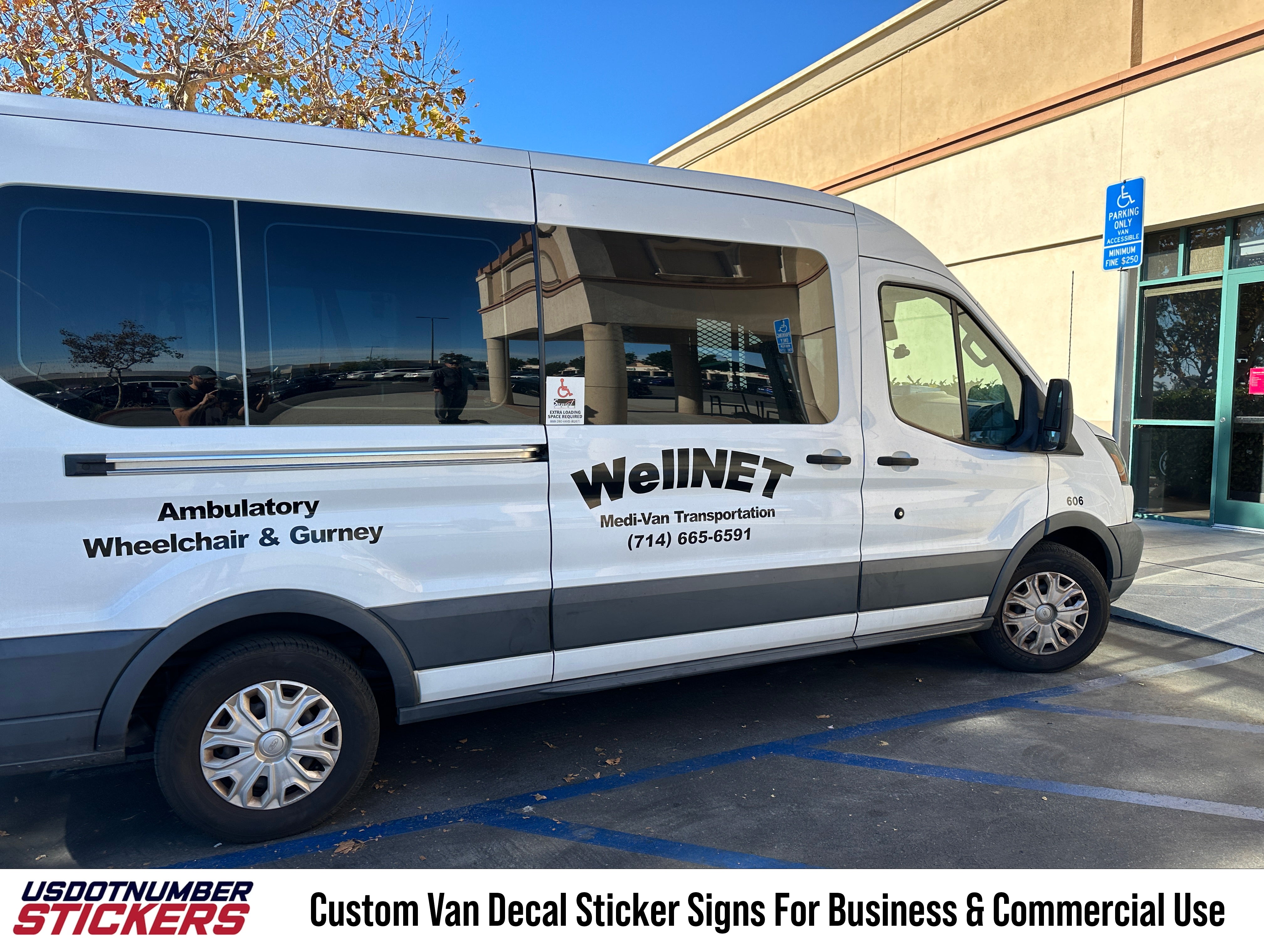 custom van decal stickers