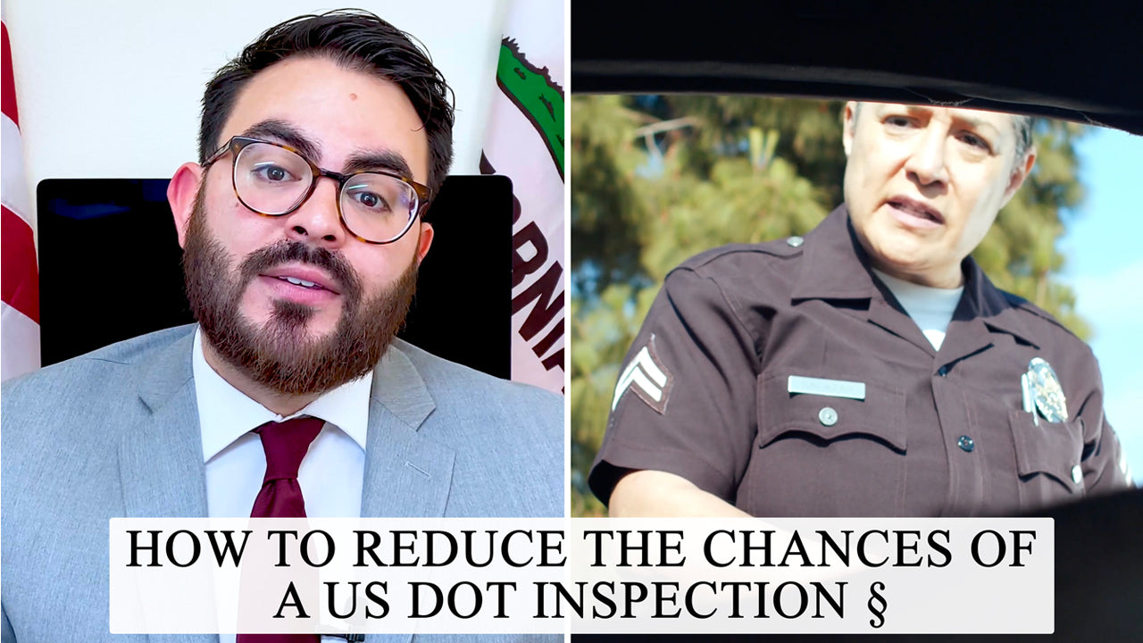 how to reduce the changes of a us dot inspection 