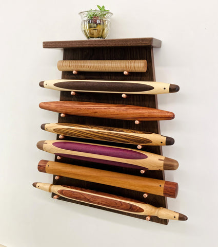 Rolling Pin Holder, Rolling Pin Rack, Wall Mount Rolling Pin Holder, R –  Fine Wine Caddy