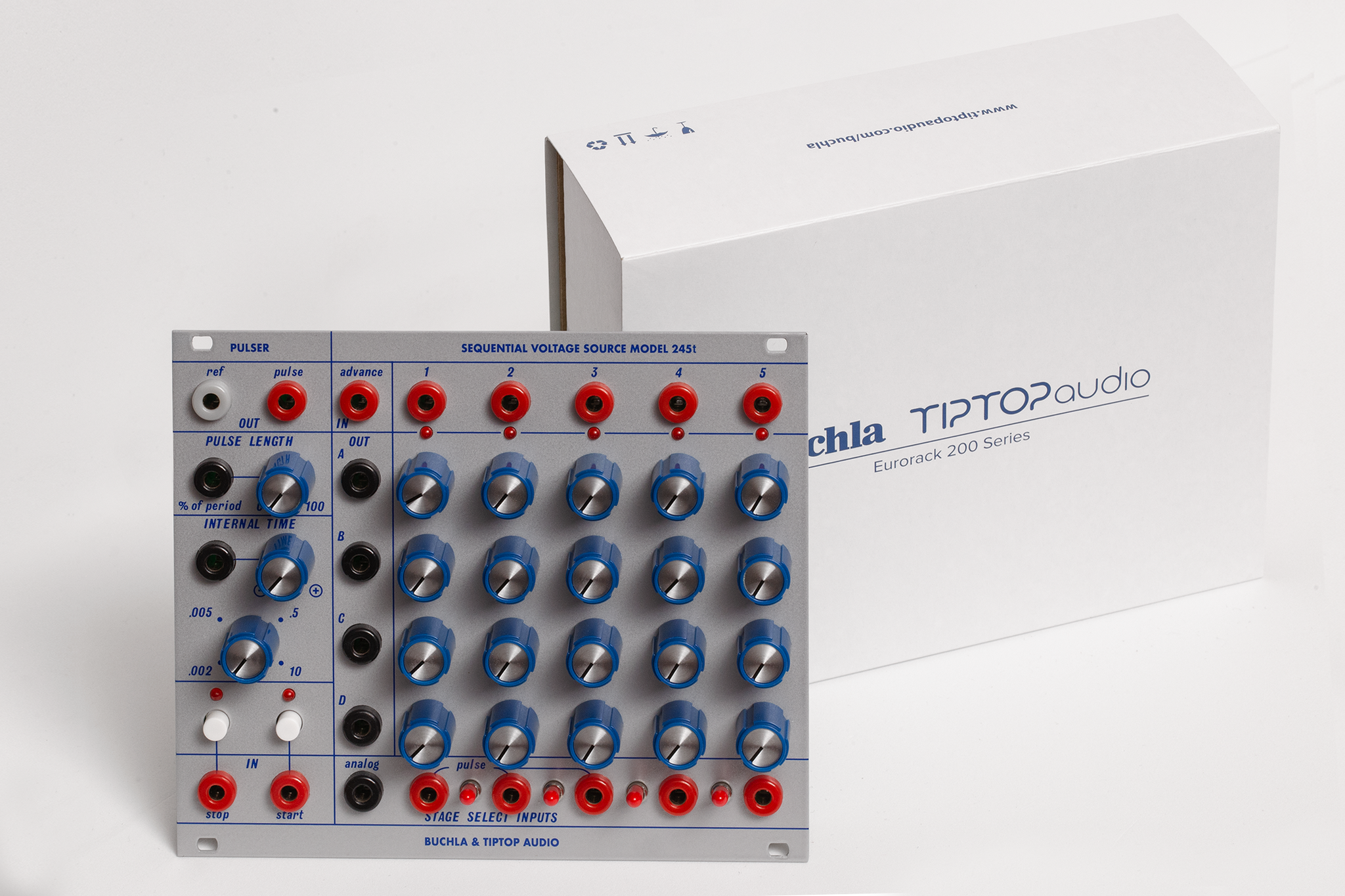 Tiptop Audio/Buchla Model 245t Sequential Voltage Source – Found Sound