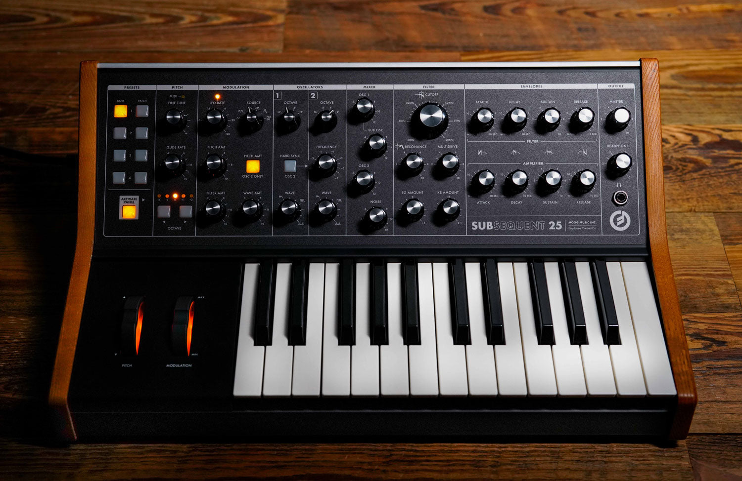 Moog Subsequent 25 sub25 シンセサイザー 大人の上質 43316円引き