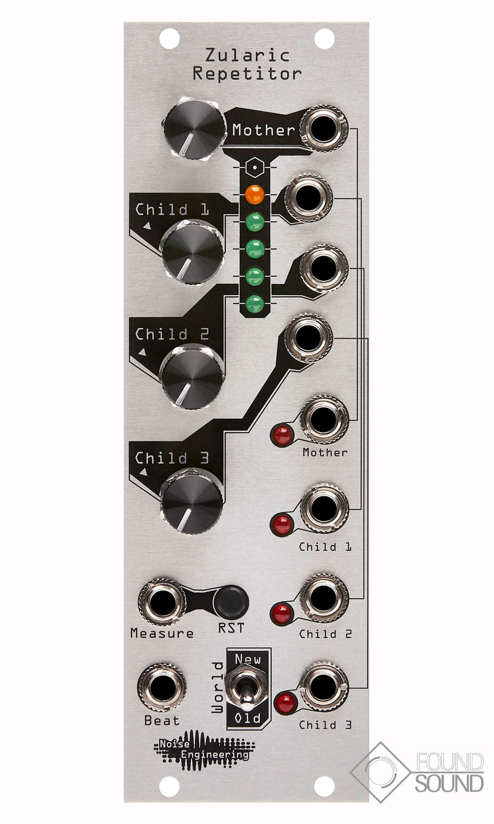 Noise Engineering Zularic Repetitor - Silver