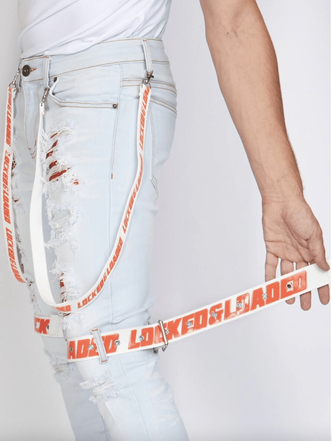 locked and loaded belt jeans