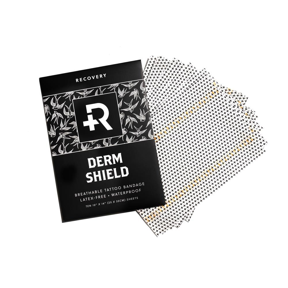 Derm Shield is the flexible tattoo aftercare bandage from Recovery Aft   TikTok