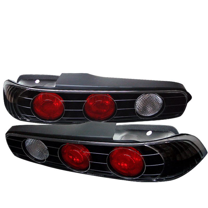 Spyder Acura Integra 90-93 2Dr Euro Style Tail Lights Black ALT-YD