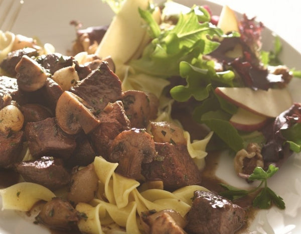 beef bourguignon with noodles recipe