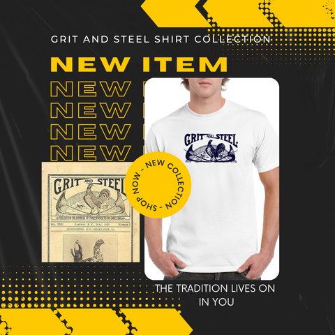 Grit and Steel Gamefowl Magazine Collection Shirt