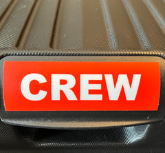 Crew Luggage Decal