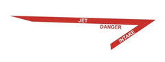 Jet Intake Marking - Jet Intake Decal - F14 Decal - Tomcat Sticker