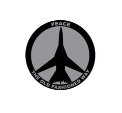 F-111 Decal - Peace Through Superior Firepower decal