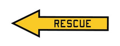 USN marking - Rescue Arrow - Aircraft marking - Aviation decal