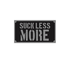 Suck Less More Decal-Suck Less More Sticker-Aviation Decal-Aviation Sticker-Military Decal-Funny Aviation Sticker-Morale Sticker