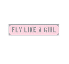 Fly Like a Girl Decal