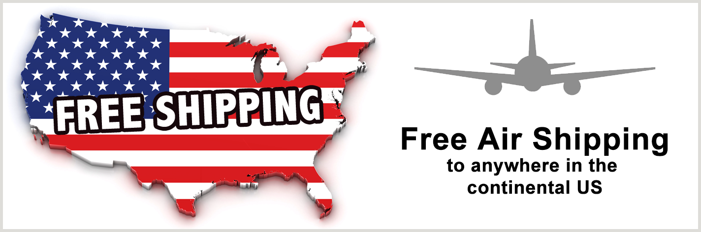 Free air shipping on trade show displays 