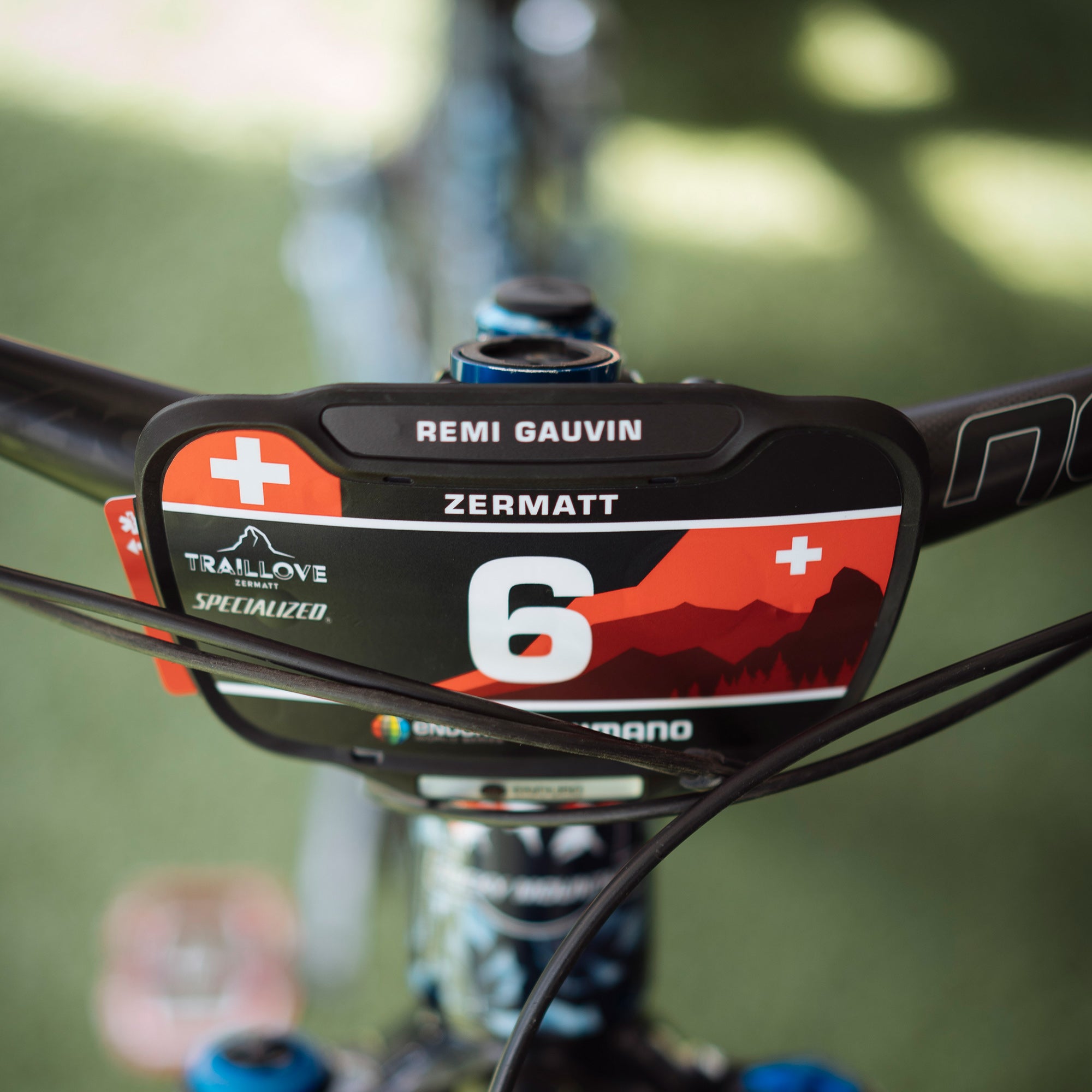 mountain bike race number plates