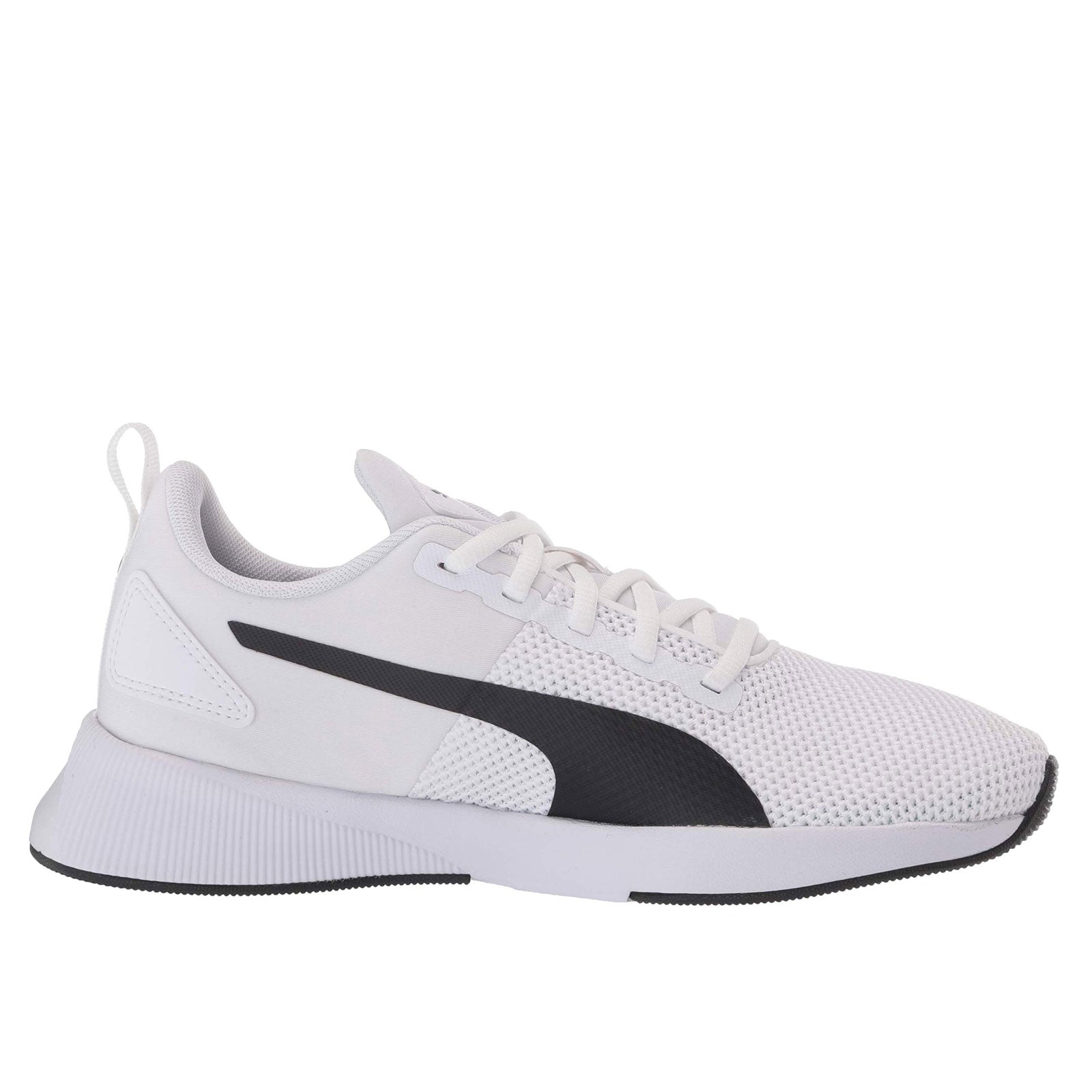 puma running shoes black and white