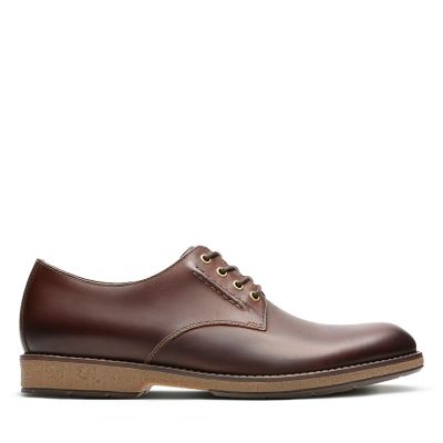 crítico Inesperado Pinchazo Hinman Plain Mahogany Leather - 26127742 by Clarks – Milano Shoes