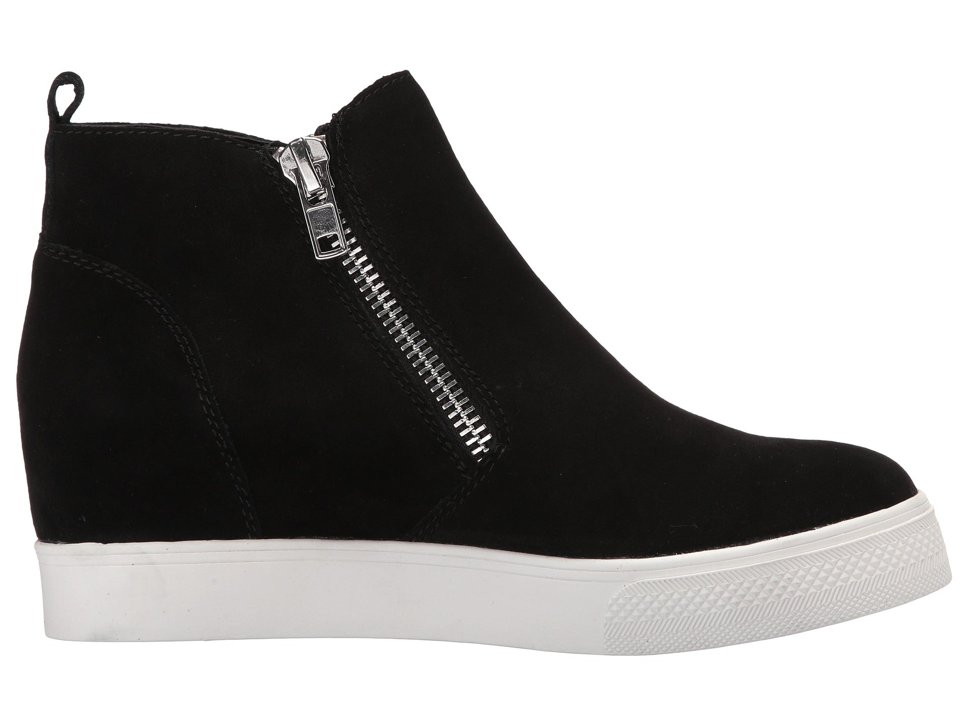 steve madden black wedgie