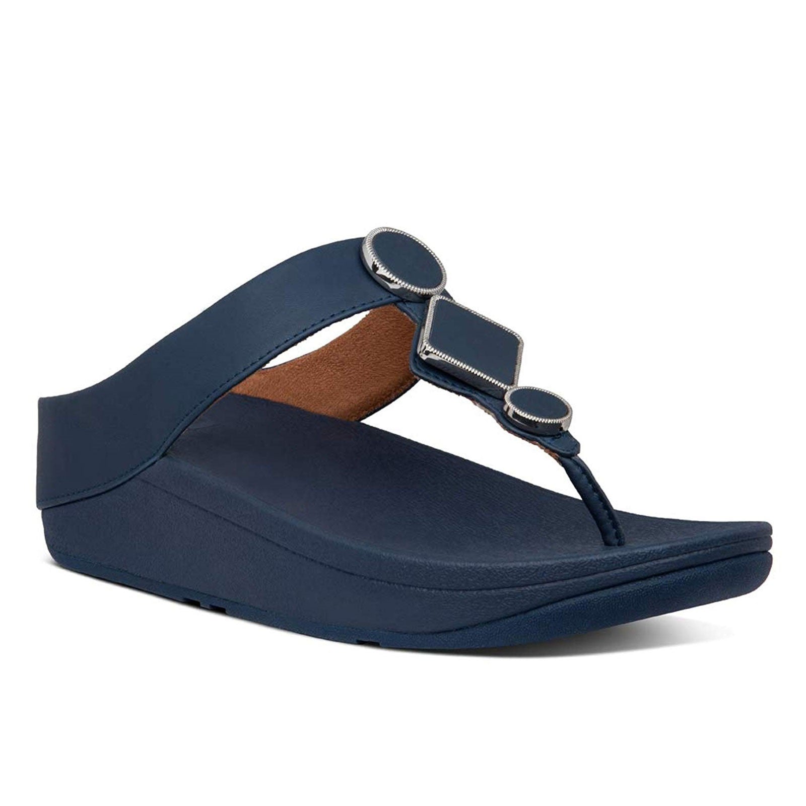navy fitflop sandals