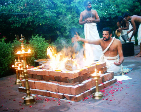 Vedic Yagya sacrifice