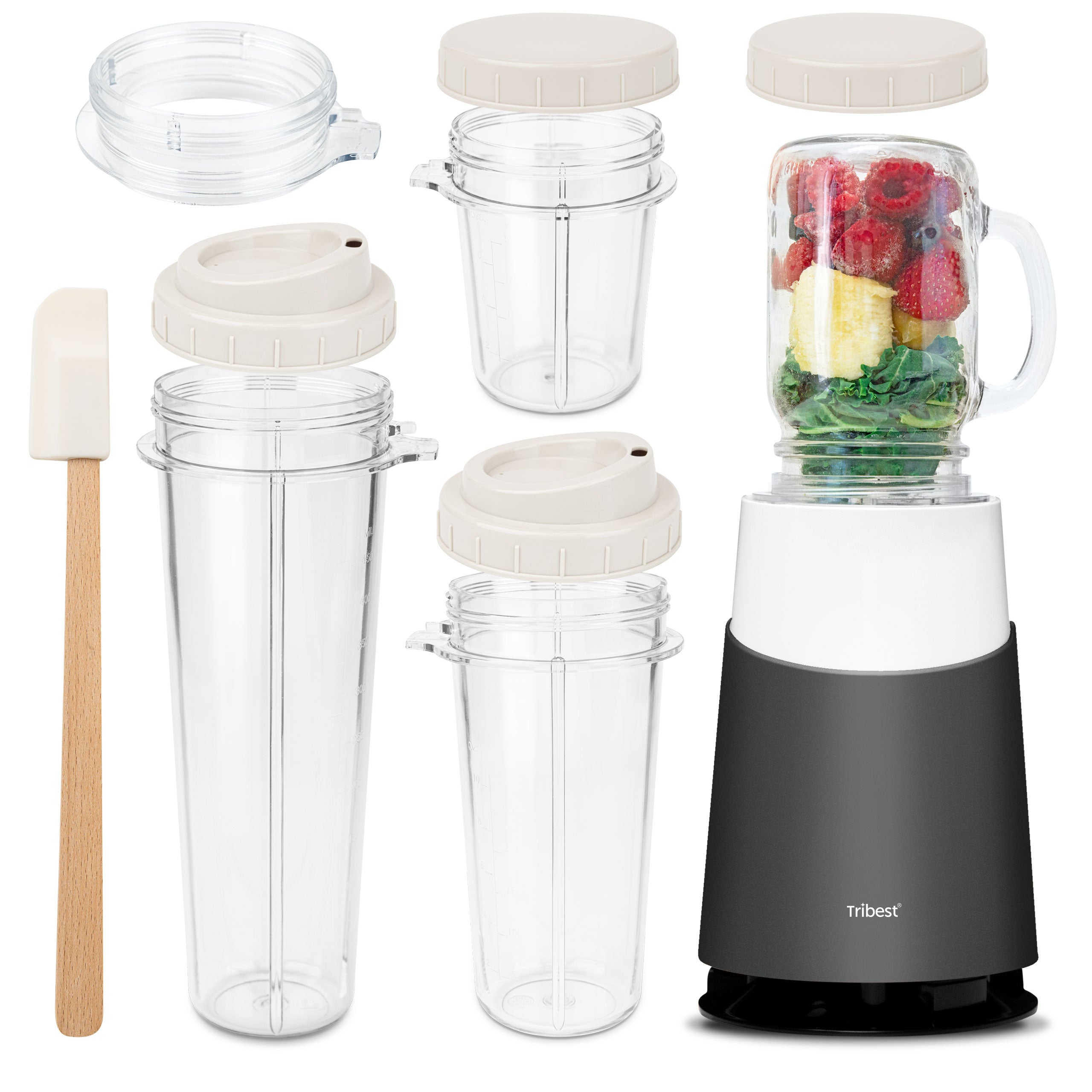 BlendQuik™ Mason Jar Style Portable Blender