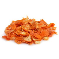 dried orange peel