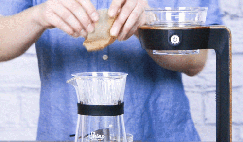 Shine Autopour Automatic Pour Over Coffee Machine golden ratio
