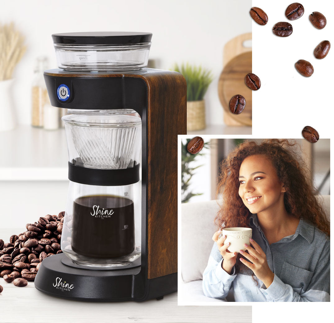 Shine Rapid Cold Brew Coffee Maker: a 10 minute masterpiece