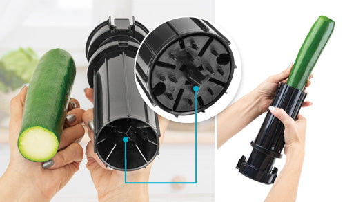 No-Slip Veggie Grip - Shine Electric Spiralizer