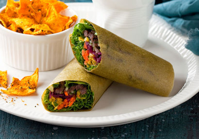 Squash Flax Wraps