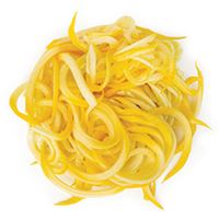 yellow squash noodles