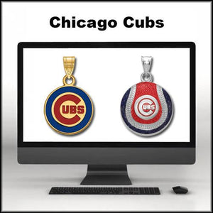 14kt Yellow Gold MLB Chicago Cubs Lapel Pin
