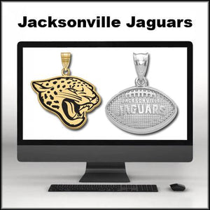 Jacksonville Jaguars Jewelry, Pendants, Charms, Necklaces, Earrings