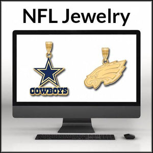 Detroit Lions Jewelry, Pendants, Charms, Necklaces, Earrings — Sports  Jewelry Super Store