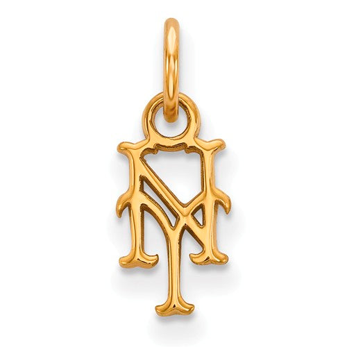 10ky MLB  New York Mets XS Cap Logo Pendant