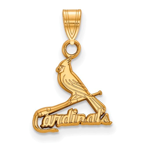 10ky MLB  St. Louis Cardinals Small Logo Pendant