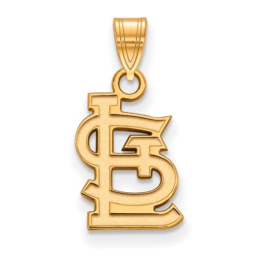 10ky MLB  St. Louis Cardinals Small Cap Logo Pendant