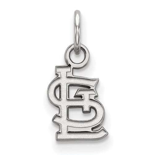 14kw MLB  St. Louis Cardinals XS Cap Logo Pendant