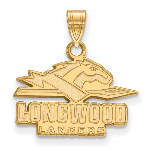 SS w/GP Longwood University Small Pendant