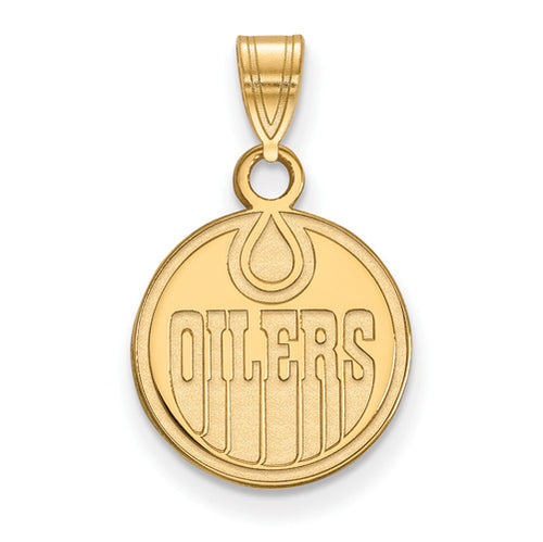 SS w/GP NHL Edmonton Oilers Small Pendant