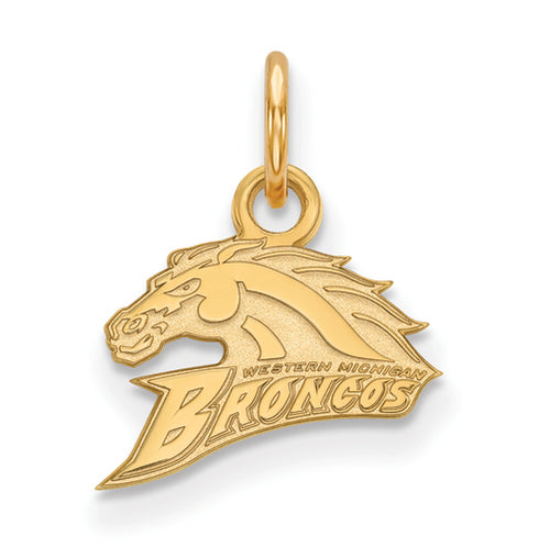 SS w/GP Western Michigan University XS Broncos Pendant