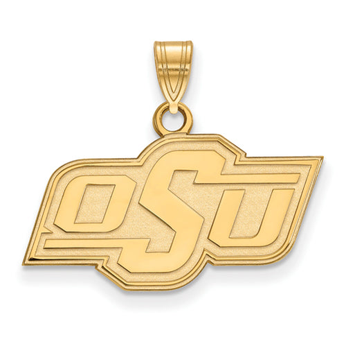 SS w/GP Oklahoma State University Small Pendant