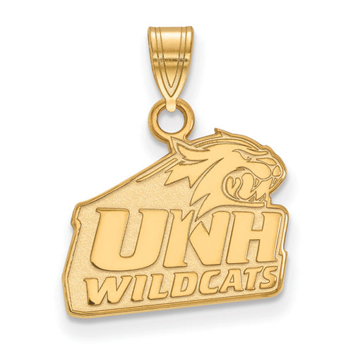 SS w/GP University of New Hampshire Small Pendant