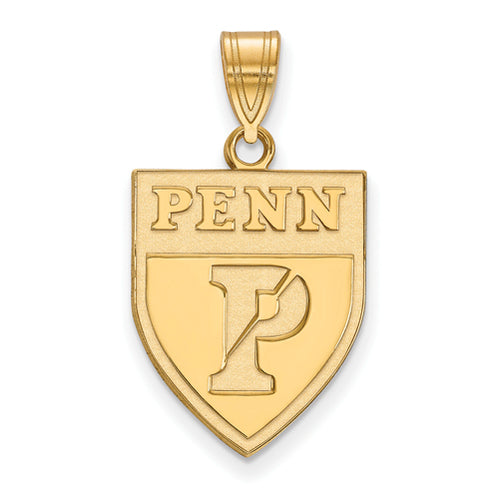 SS w/GP University of Pennsylvania Large Pendant